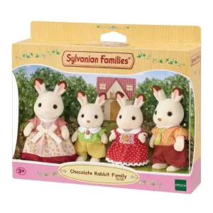 Sylvanian Families Chocolate Rabbit Family Set