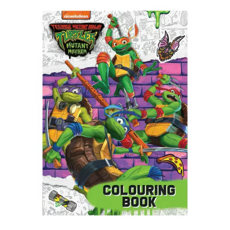 Teenage Mutant Ninja Turtles Colouring Book