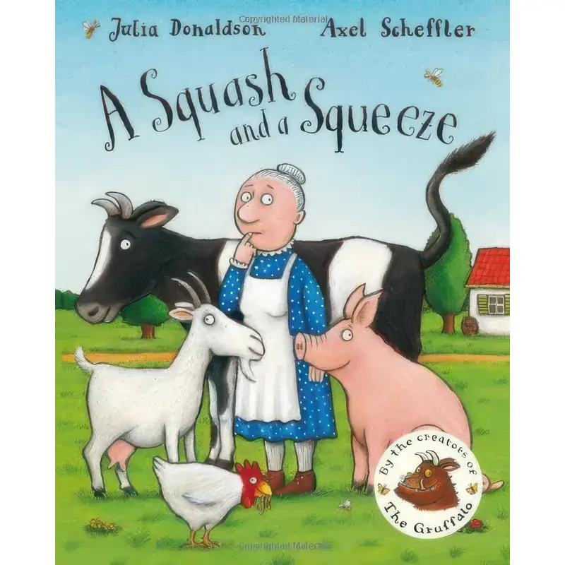A Squash and A Squeeze Paperback Book