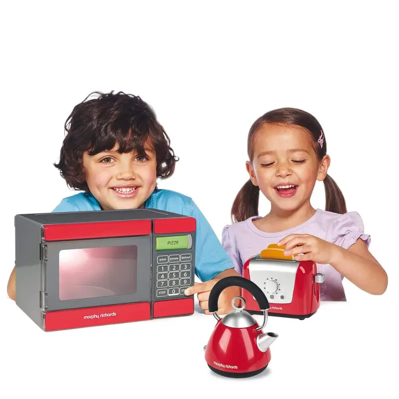 Casdon 680 Morphy Richards Microwave, Kettle & Toaster Playset