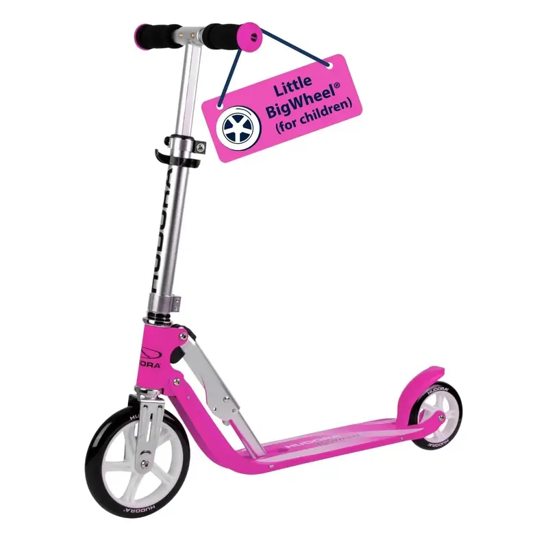 Hudora Little Big Wheel Step Scooter - Magenta