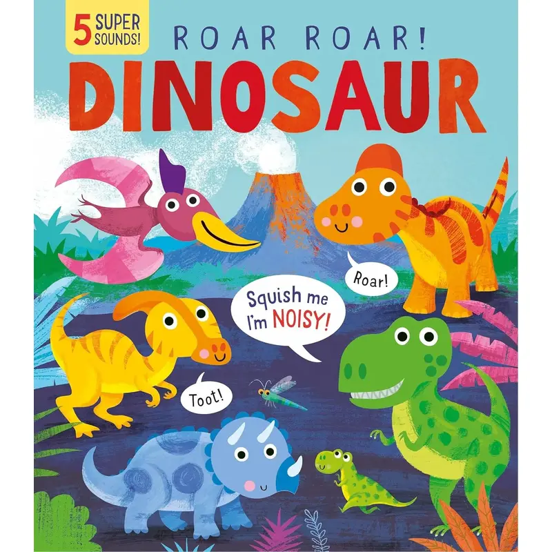 My First Touch and Feel Sound Interactive Dinosaur Book