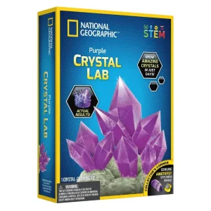National Geographic Glow In The Dark Crystal Lab Kit - Amethyst