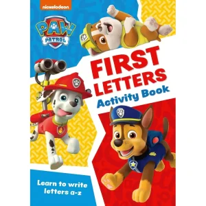 PAW Patrol First Letters Activity Book