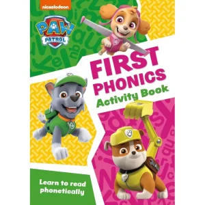 PAW Patrol First Phonics Activity Book