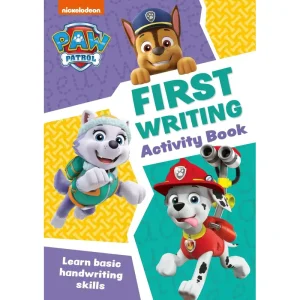 PAW Patrol First Writing Activity Book