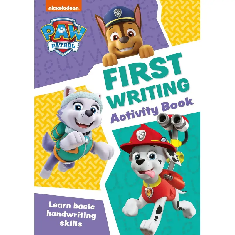 PAW Patrol First Writing Activity Book