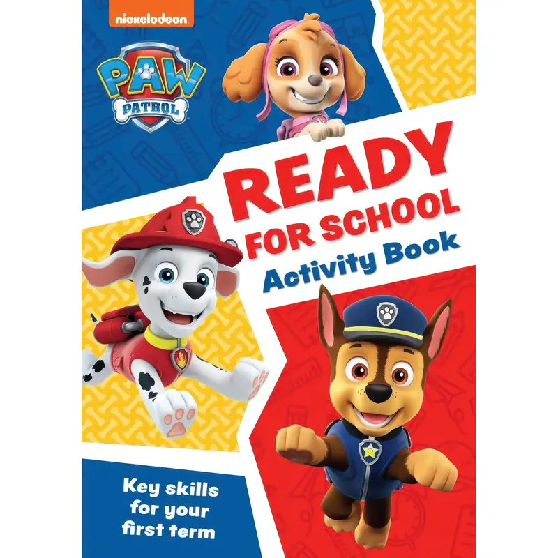 PAW Patrol Ready For School Activity Book
