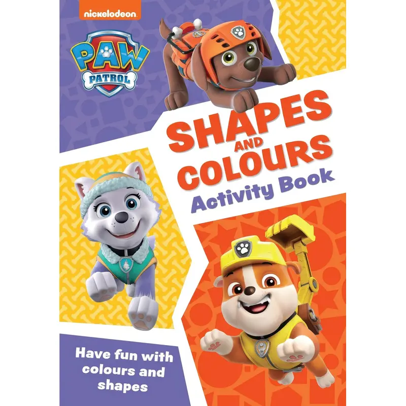PAW Patrol Shapes & Colours Activity Book