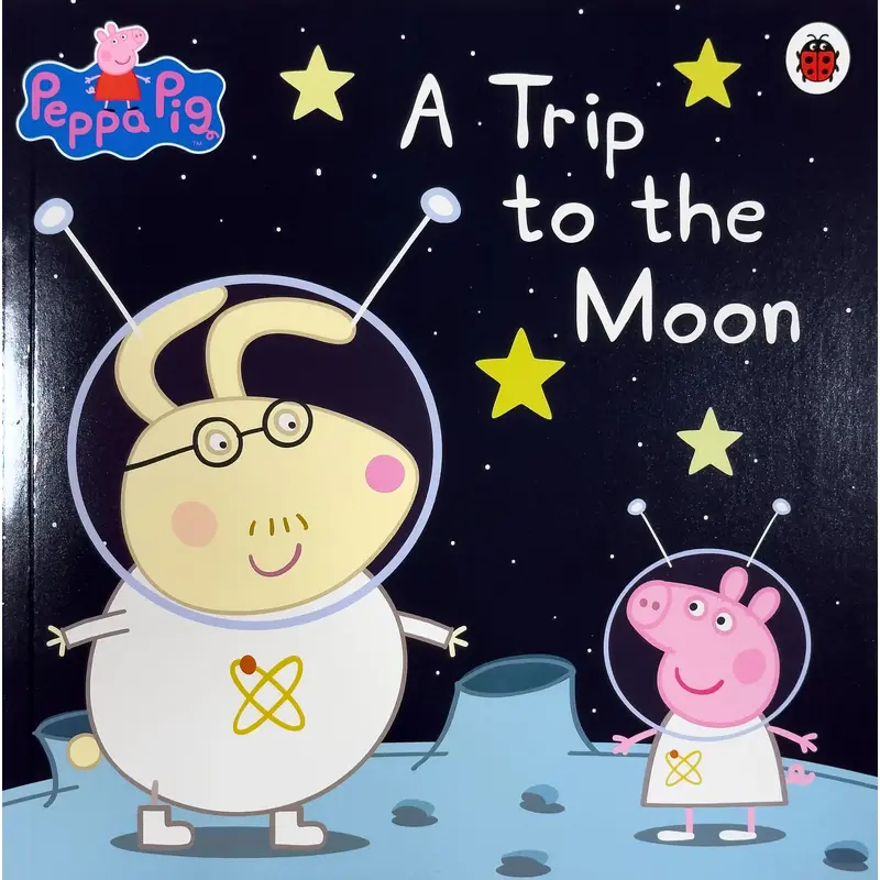 Peppa Pig: A Trip To The Moon Paperback Book