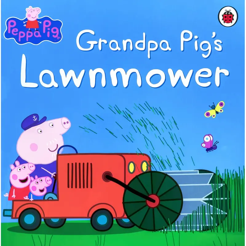 Peppa Pig: Grandpa Pig's Lawnmower Paperback Book
