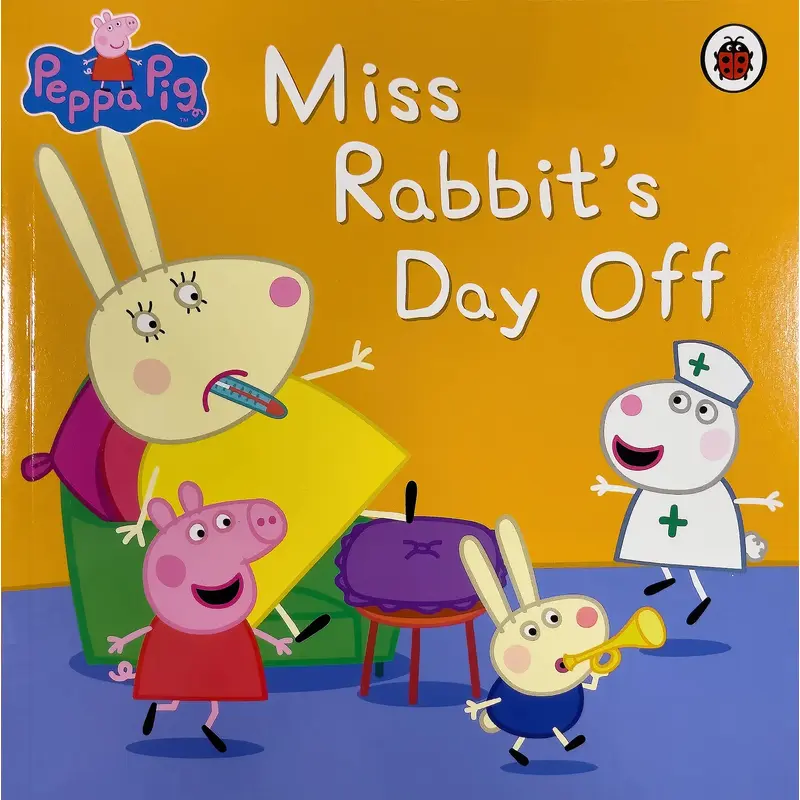 Peppa Pig: Miss Rabbit's Day off Paperback Book