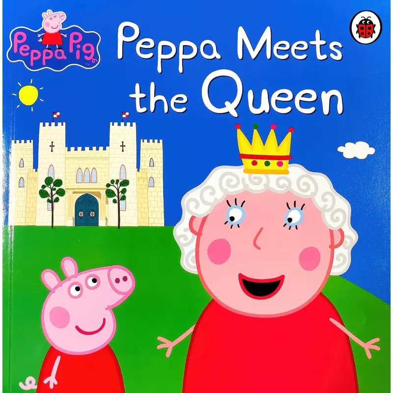 Peppa Pig: Peppa Meets The Queen Paperback Book