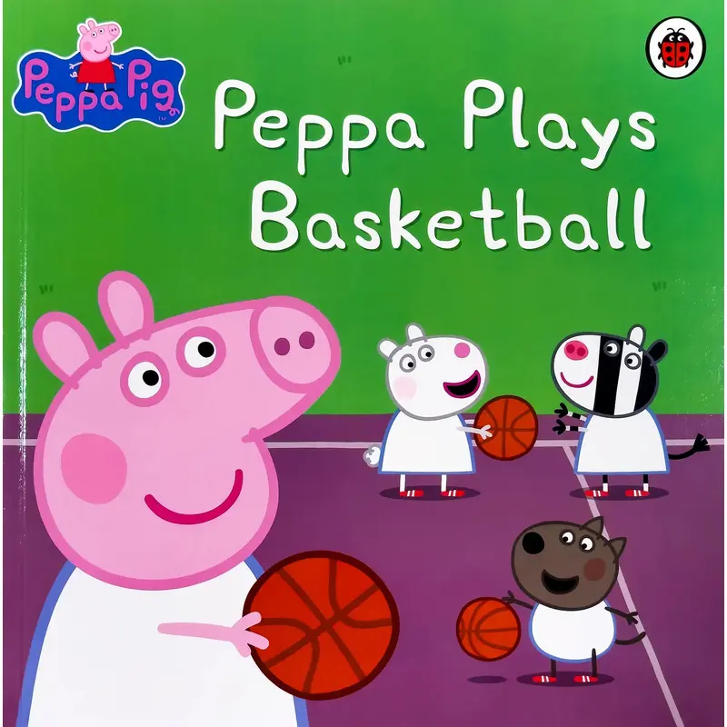 Peppa Pig: Peppa Plays Basketball Paperback Book