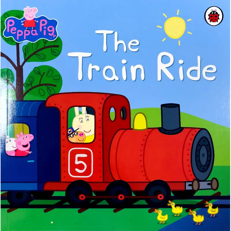 Peppa Pig: The Train Ride Paperback Book