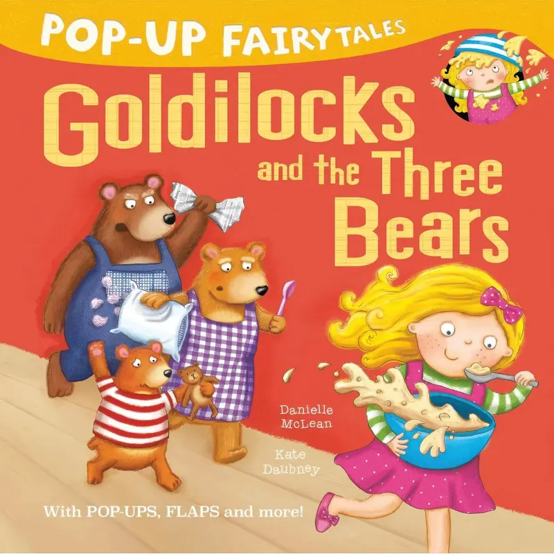 Pop-up Fairytales: Goldilocks and The Three Bears Book