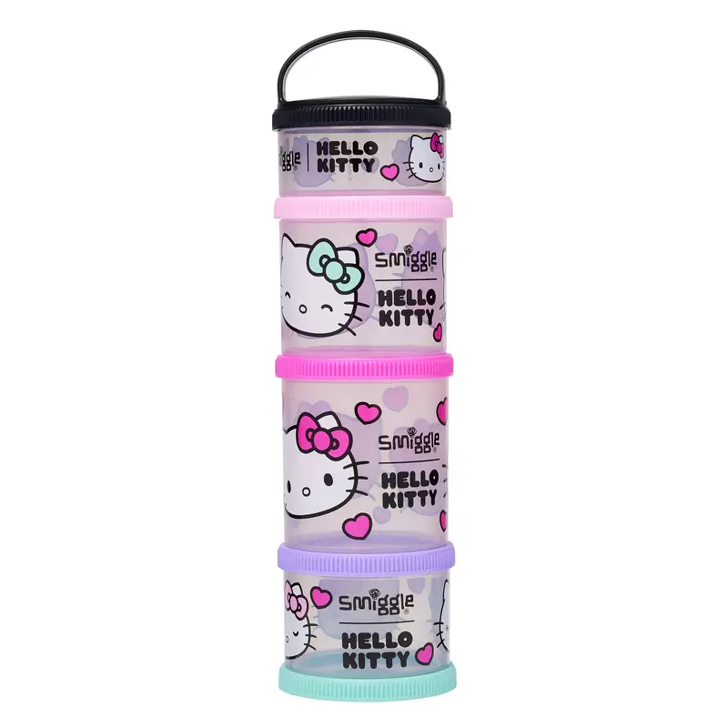 Smiggle Hello Kitty Snack & Stack Containers