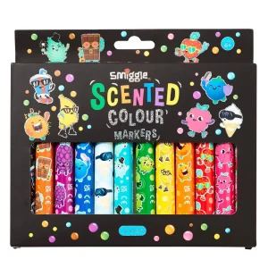 Smiggle Scented Colour Markers Pack X12