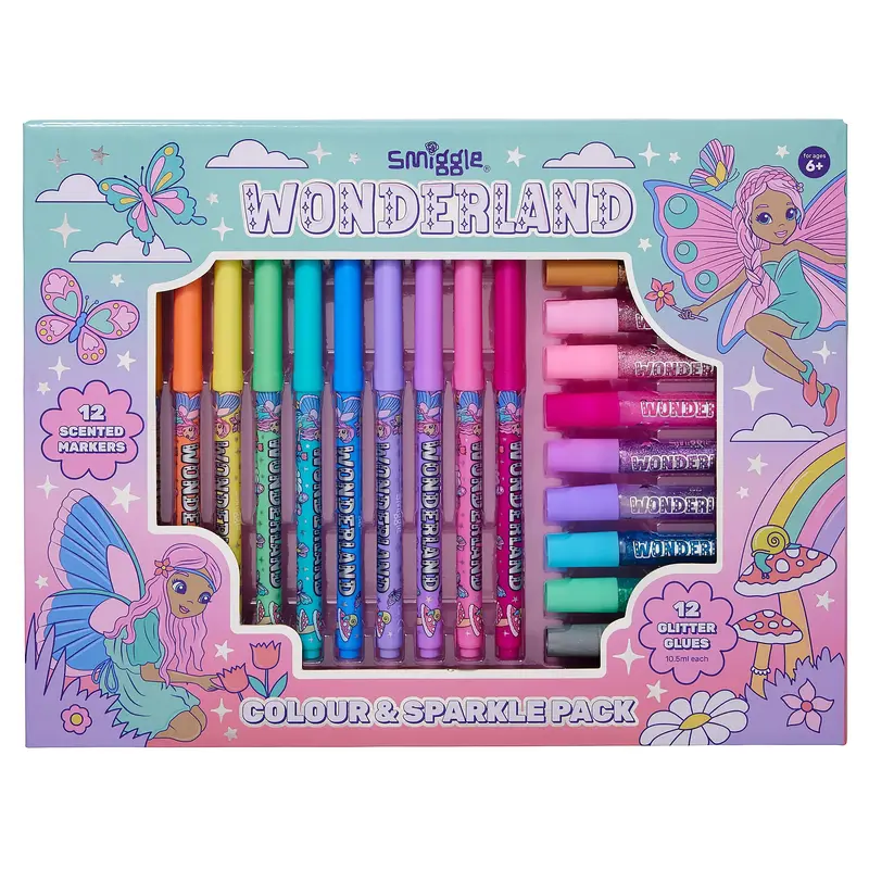 Smiggle Wonderland Colour & Sparkle Pack