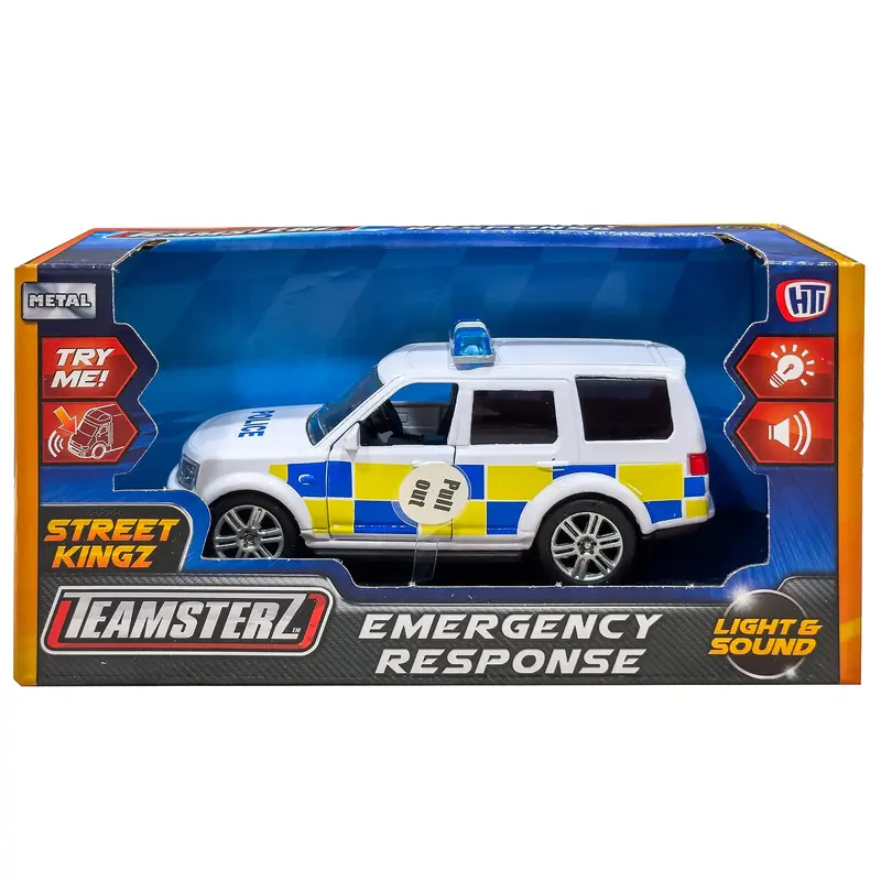 Teamsterz Emergency Response Police Car with Lights & Sounds