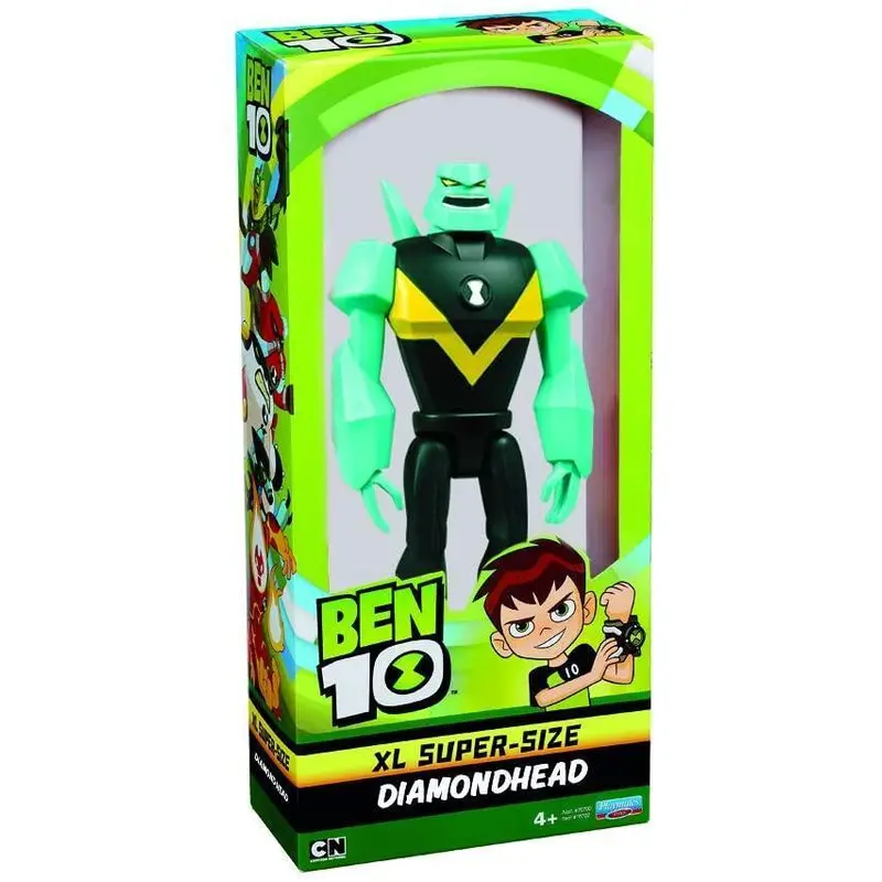 Ben 10 Xl Super Size 27cm Action Figure - Diamondhead Action Toys & Playsets