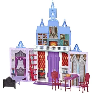 Disney Frozen Fold and Go Arendelle Castle Playset Dolls House