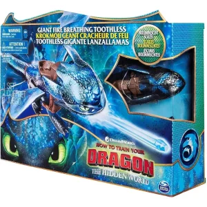 Dreamworks Dragons Fire Breathing Toothless Interactive