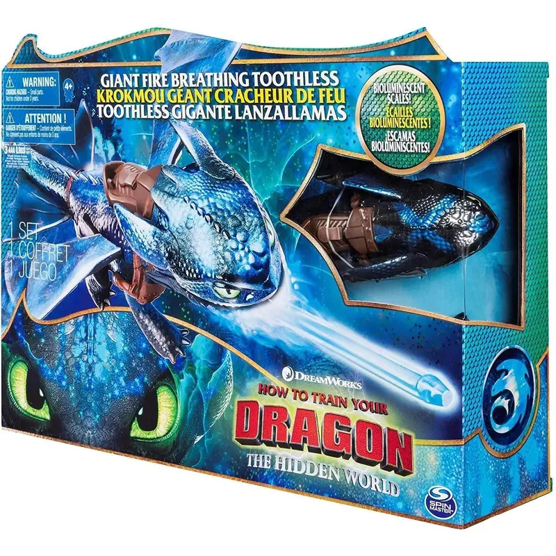 Dreamworks Dragons Fire Breathing Toothless Interactive