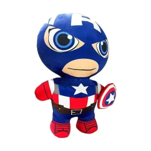 Inflate-a-hero Inflate-a-heroes Inflatable Plush - 30-inch Captain America Soft Toy