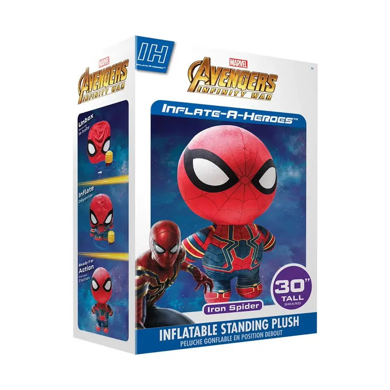 Inflate-a-hero Marvel Spider-Man Inflate-a-hero 30-inch Soft Toy