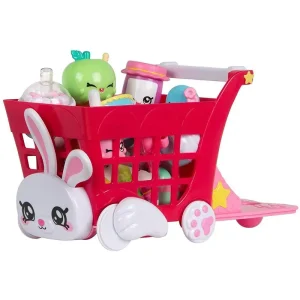 Kindi Kids Rabbit Petkin Shopping Cart Playset
