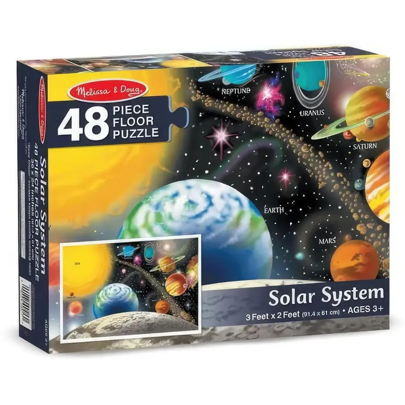Melissa & Doug 10413 Solar System Floor Puzzle - 48 Pieces Puzzles
