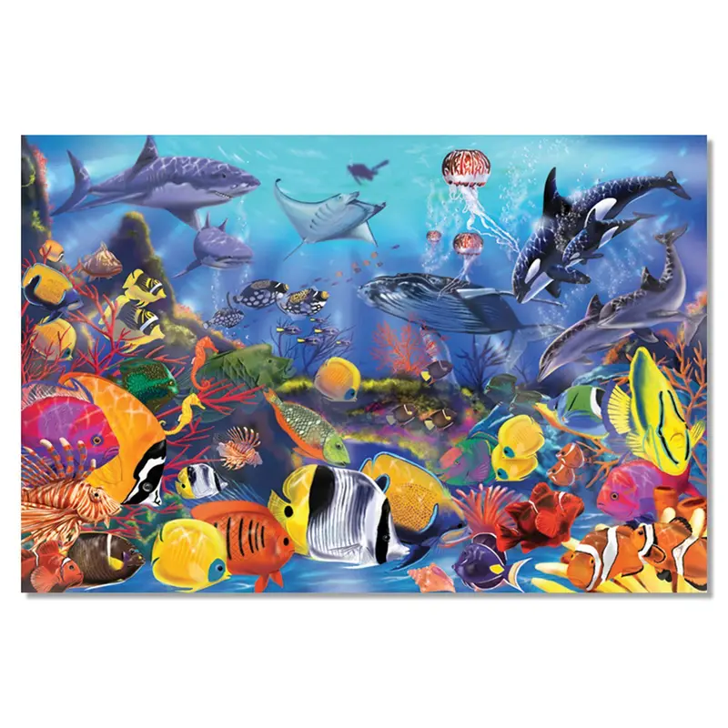 Melissa & Doug 10427 Underwater Floor Puzzle - 48 Pieces Puzzles