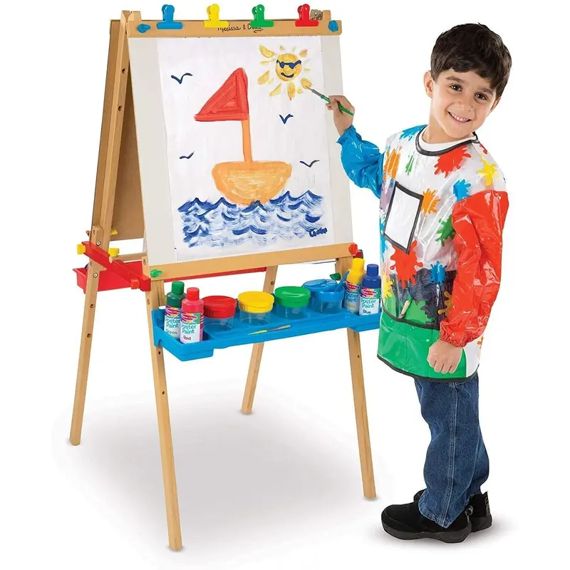 Melissa & Doug 11282 Deluxe Wooden Standing Art Easel Arts & Crafts