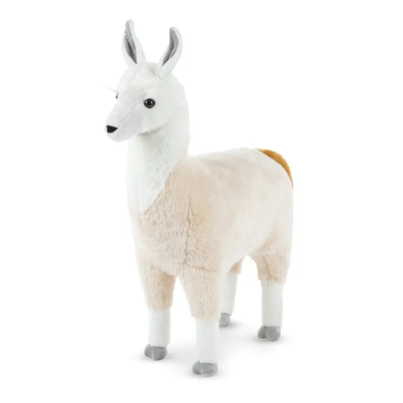 Melissa & Doug 18814 Lifelike Plush Llama Soft Toy
