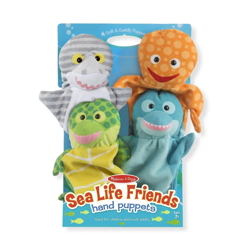 Melissa & Doug 19117 Sea Life Friends Hand Puppets Education