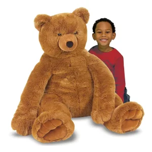 Melissa & Doug 2138 Jumbo Brown Teddy Bear Soft Toy