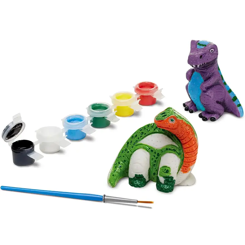 Melissa & Doug Created By Me! Dinosaur Figurines Craft Kit Arts & Crafts