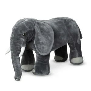 Melissa & Doug Elephant Giant Stuffed Animal Soft Toy