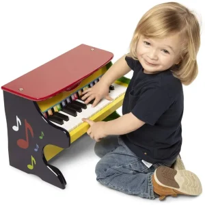 Melissa & Doug Learn-to-play Piano Solid Wood Construction Musical Instrument