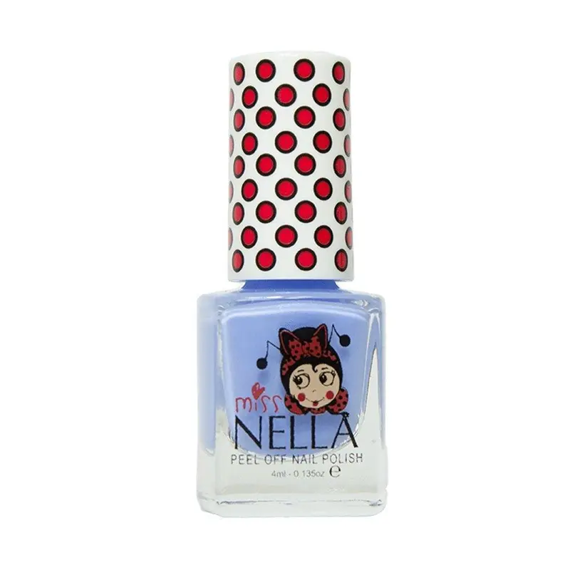 Miss Nella Blue Bell 4ml Peel off Kids Nail Polish Beauty