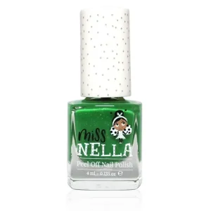 Miss Nella Kiss The Frog 4ml Peel off Kids Nail Polish Beauty