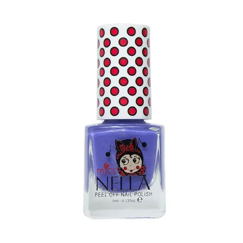 Miss Nella Sweet Lavender 4ml Peel off Kids Nail Polish Beauty