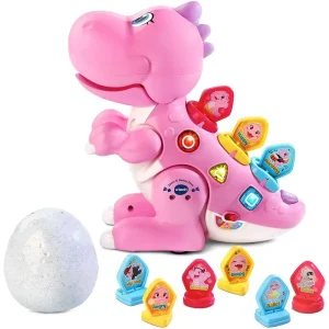 Vtech Learn & Dance Dino Baby Interactive Toy - Green Or Pink Baby & Toddler