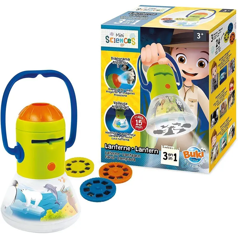 BUKI France 9006 - Mini Sciences Lantern 3 In 1 Education