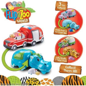 Flipazoo World Vehicle and Figure Set - Assortment Baby & Toddler