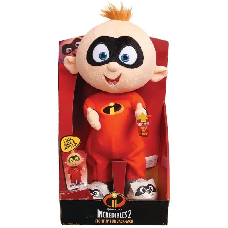 Incredibles 2 Fightin' Fun Baby Jack - Jack Feature Plush Interactive