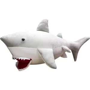 Inflate-a-mals 5ft Shark - Grey Soft Toy