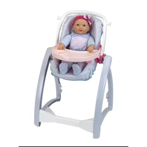 Klein 1682 Princess Coralie Doll High Chair 4-in-1 Dolls