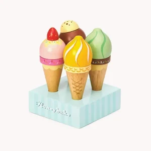 Le Toy Van Honeybake Wooden Ice Creams Pretend Play